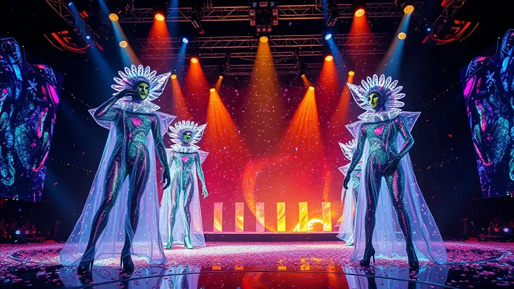 Eurovision 2026 : costumes technologiques, effets lumineux de scène et performances visuelles