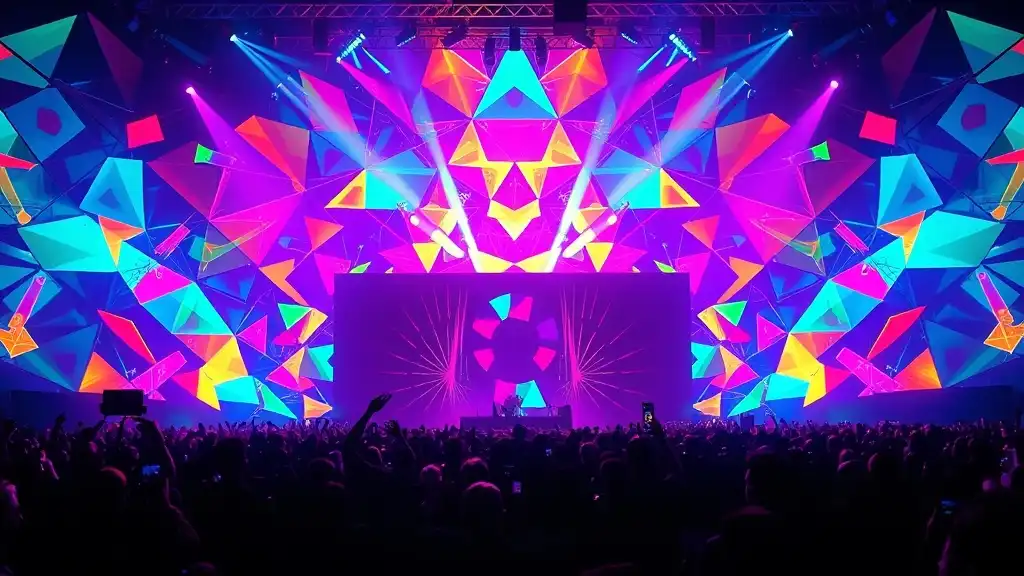 Hyperpop IA et visualisers live : créer une identité visuelle qui claque en concert