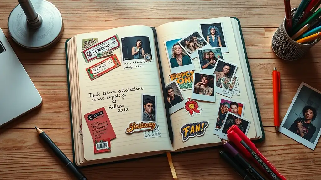 Pop culture journaling : le guide ultime pour créer votre carnet créatif de fan en 2026