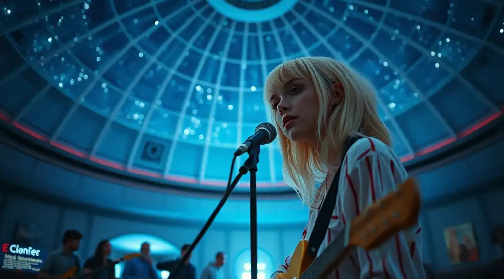 Phoebe Bridgers au planétarium : l'écoute d'album, nouveau rituel pop